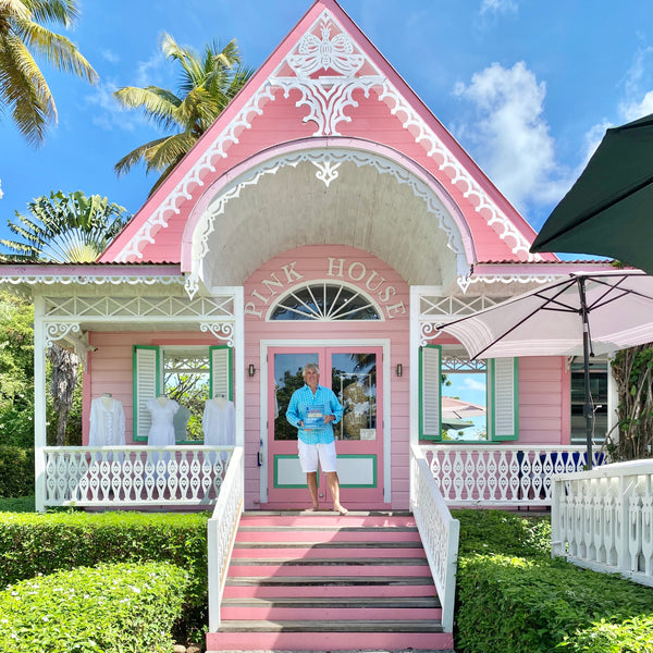 Pink House Boutique on Mustique