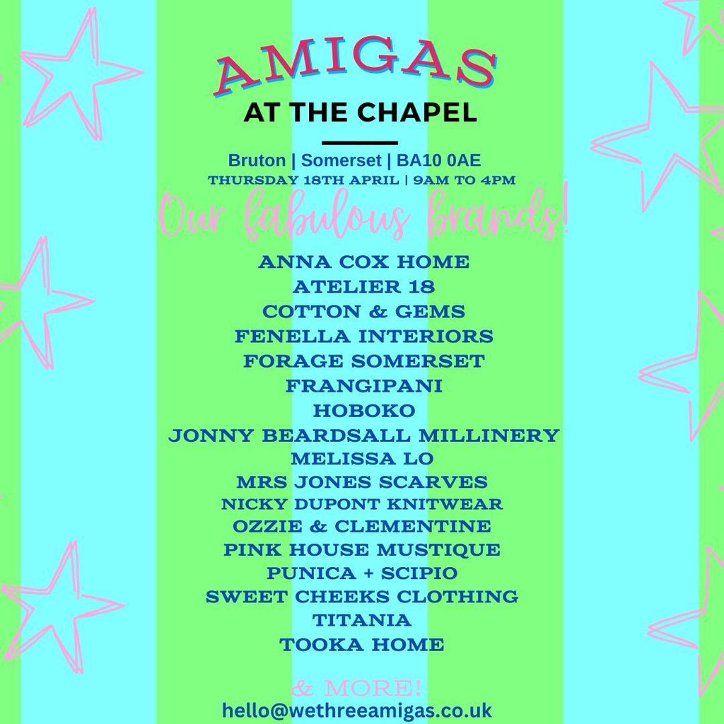 Some Stallholders at AMIGAS pop up in Bruton, 18th April