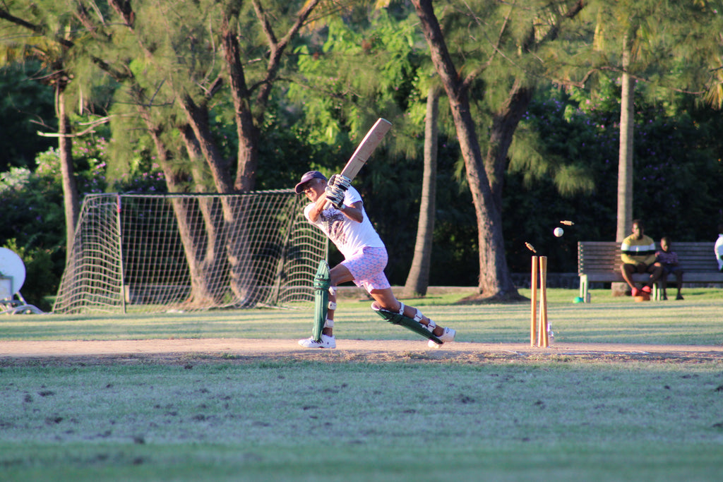 Ashes cricket Mustique style