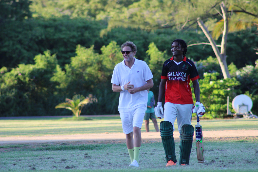 Cricket whites from Pink House Mustique