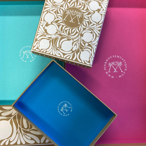 new gift packaging lotty b for pink house mustique