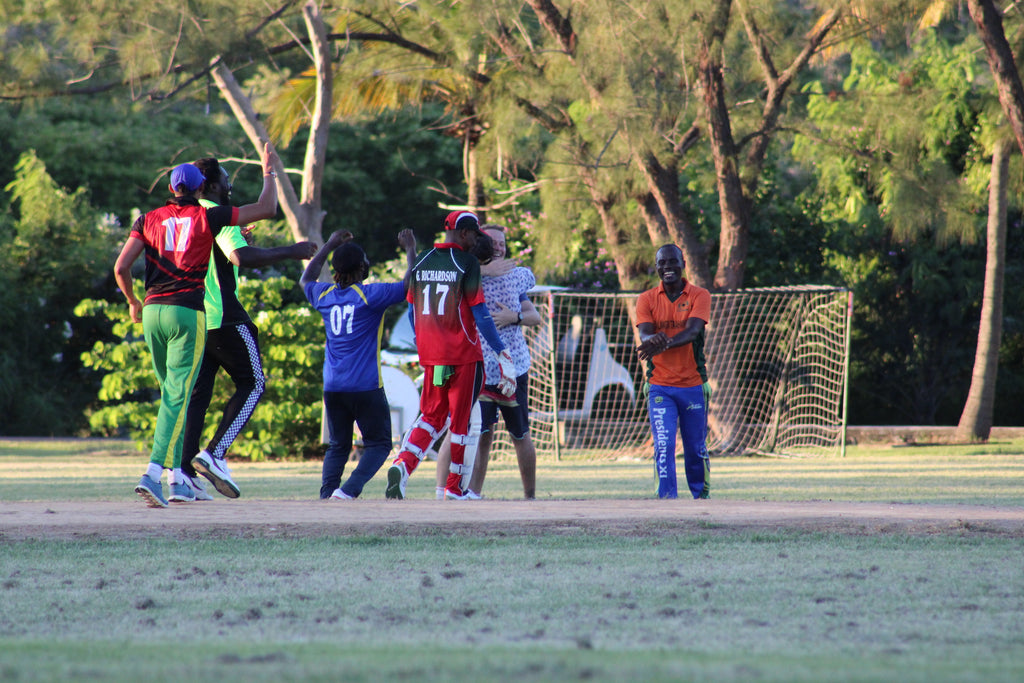 Ashes Cricket, Mustique style by Lotty B