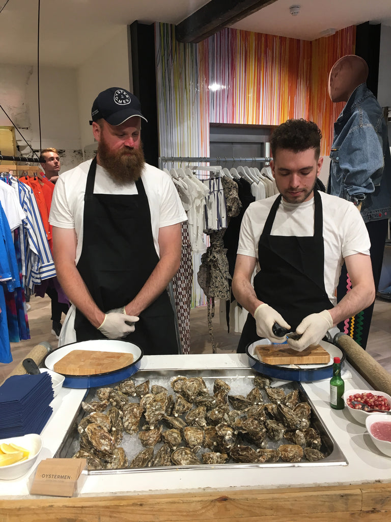 The Shop at Bluebird, oysters