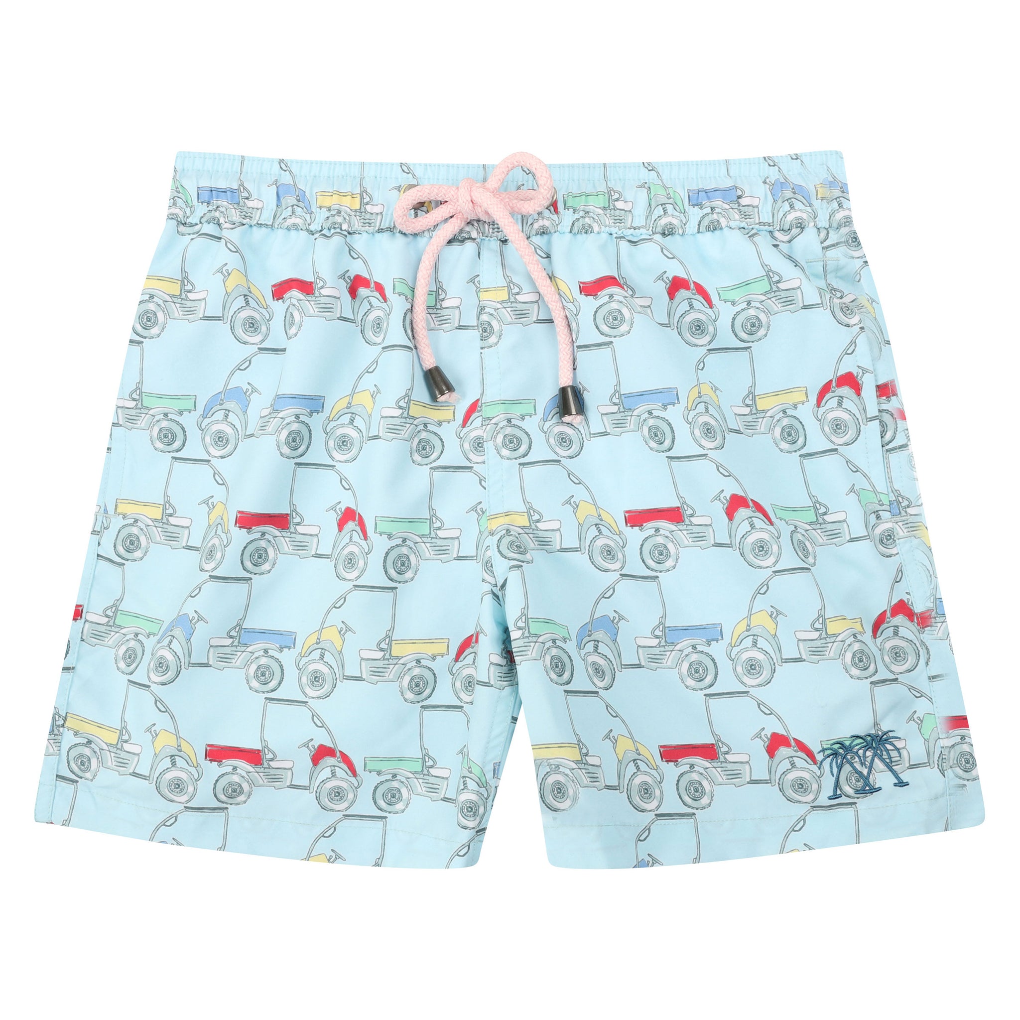 boys swim trunks pink