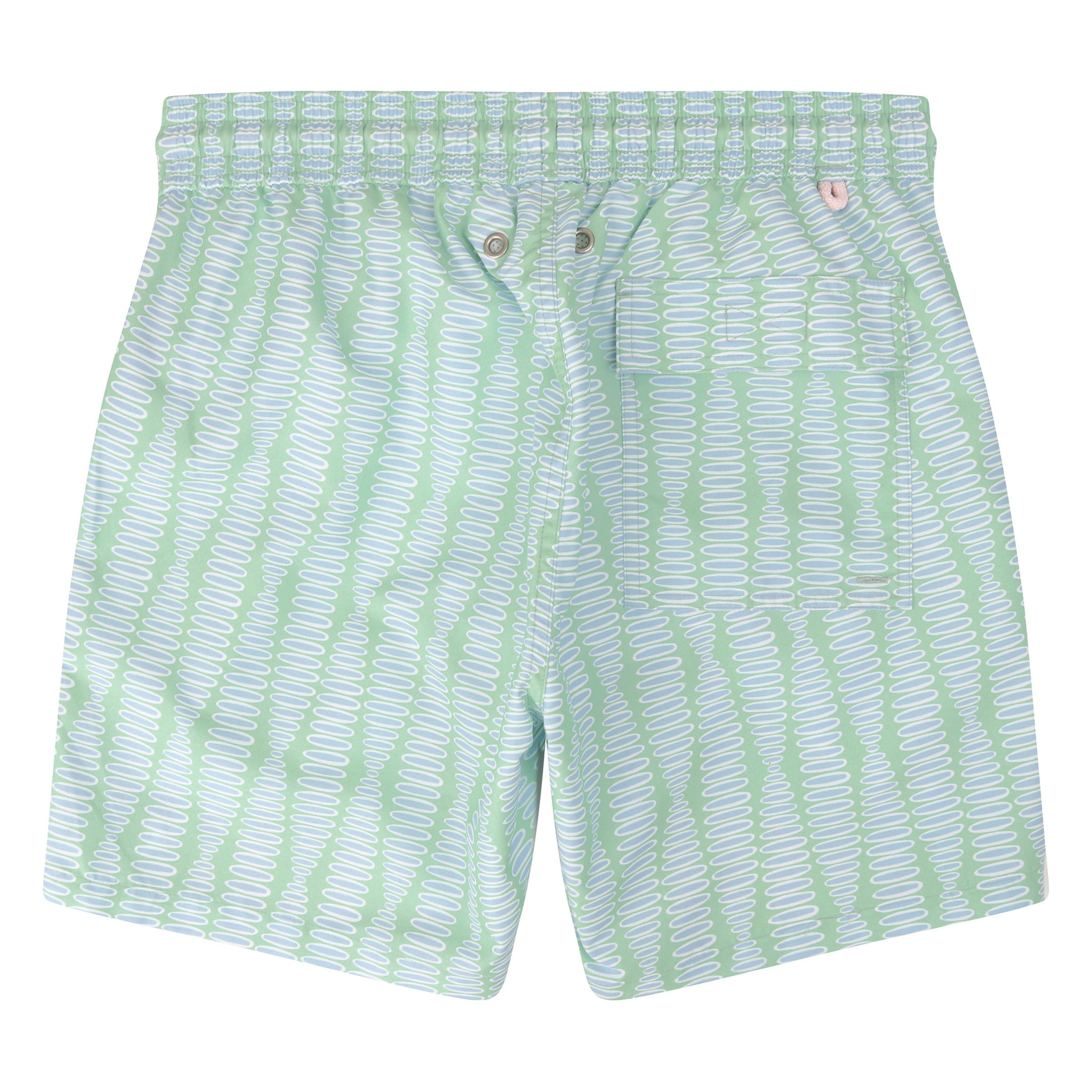 green swim trunks