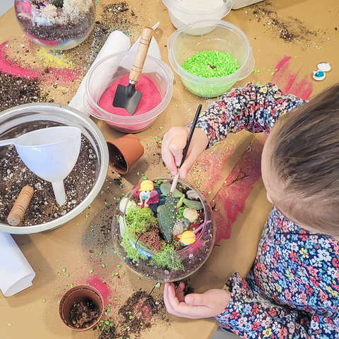 kids planting party