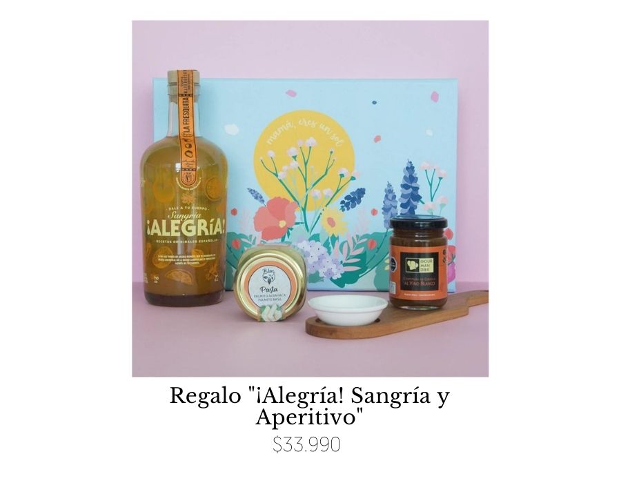 Imagen Mercado Wibai - Regalo "¡Alegría! Sangría y Aperitivo" para Día de la Madre