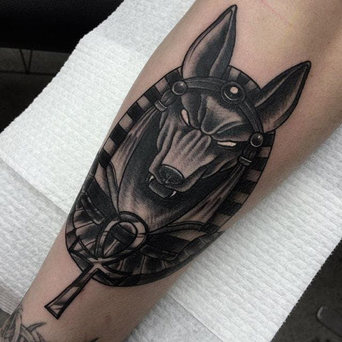 Tatouage anubis