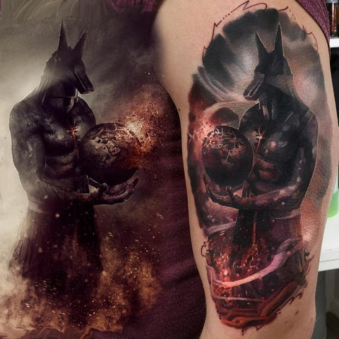 Anubis tatouage