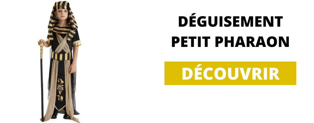 Déguisement égyptien petit garcon