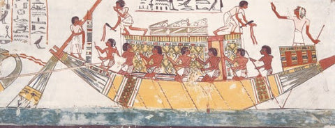 Barque égyptiens anciens