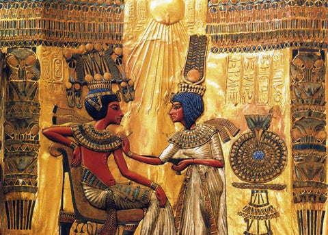 Toutankhamon et Ânkhésenamon