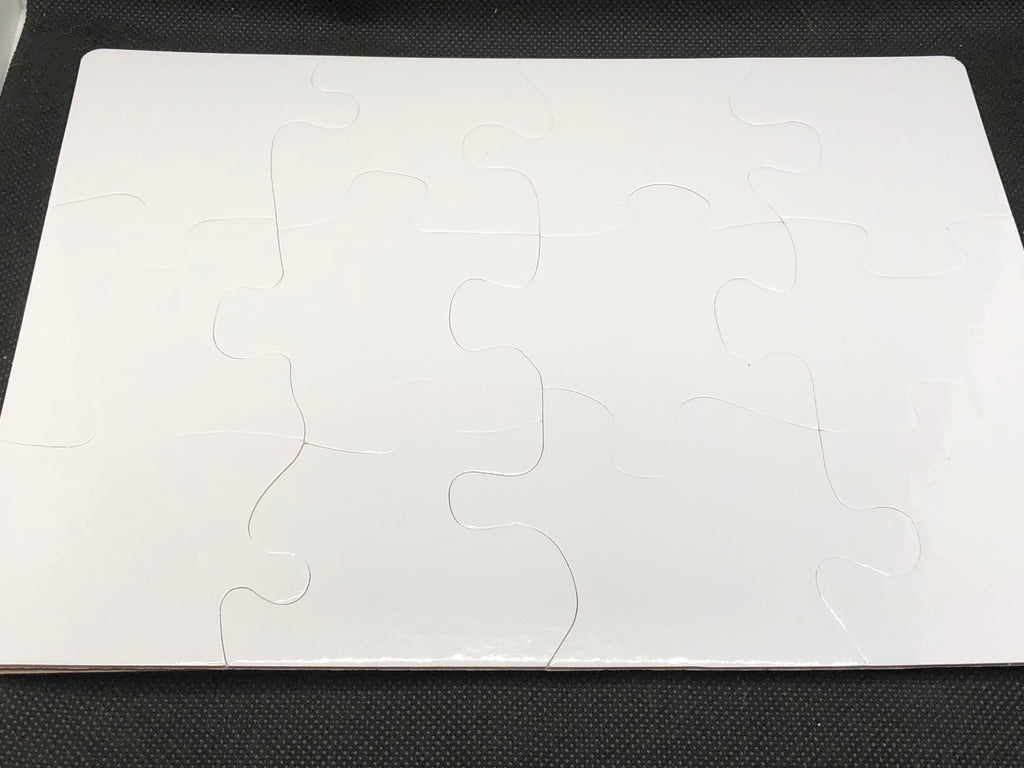 Puzzle - 12 piece - PURE WHITE – CC Sublimation Blanks
