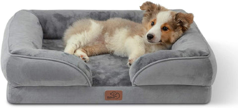 Bedsure Orthopaedic and Bolster Dog Bed