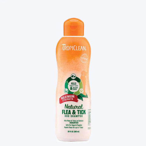 Tropiclean Dog shampoo