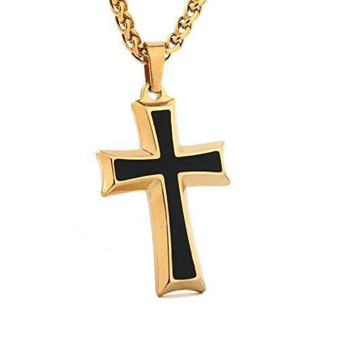 36 of the Best Mens Black Cross Necklaces in 2020 - Innovato Design