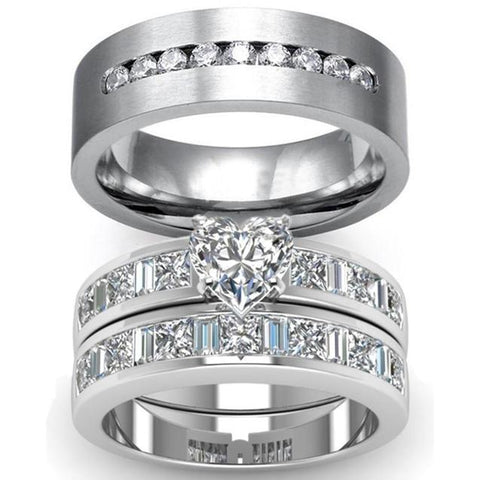 39 Affordable Wedding Ring Sets Under $50 - Innovato Design