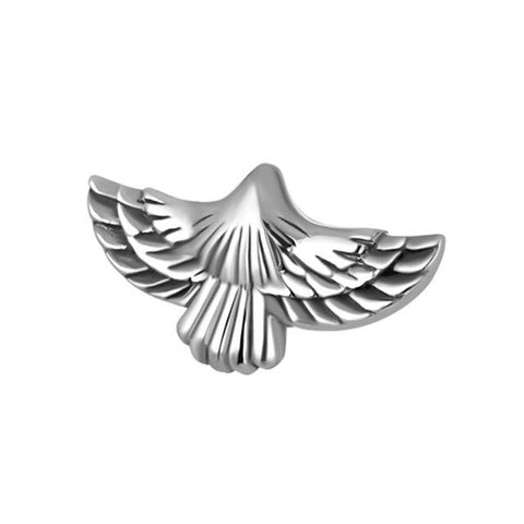 Freedom Bird Sterling Silver Stud Earrings 