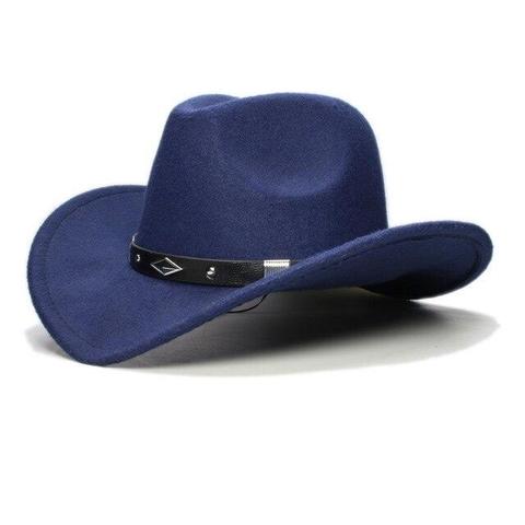 Trendy Studded Leather Belt Floppy Cowgirl Hat (9 Colors Available + kids variations)