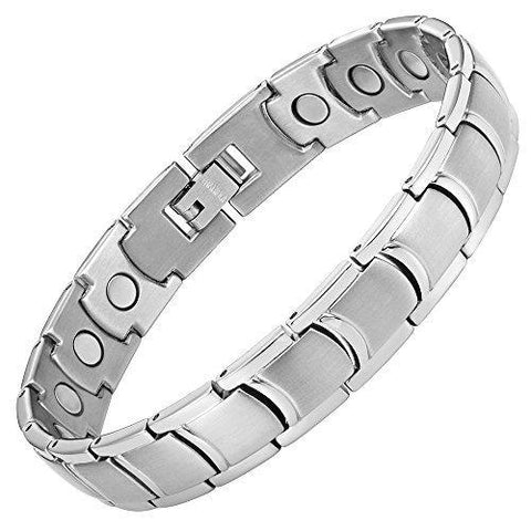 Titanium Magnetic Therapy Bracelet for Arthritis Pain Relief Adjustable