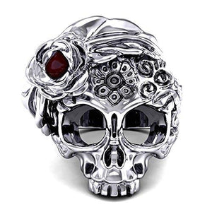 skull ring female