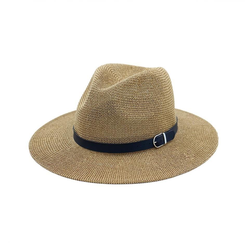 Wide Brim Straw Panama Summer Hat - Innovato Design