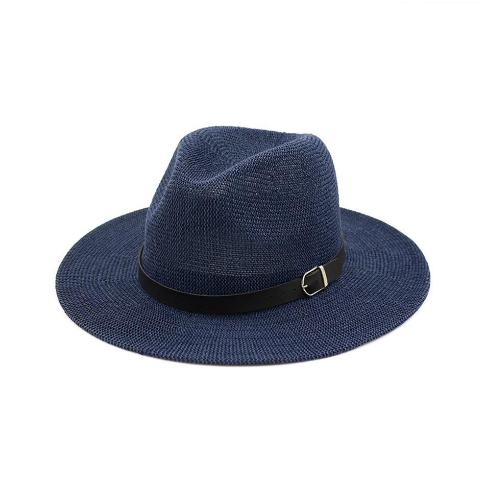 Wide Brim Straw Panama Summer Hat - Innovato Design