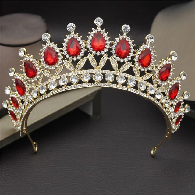 Vintage Royal King & Queen Crown for Wedding or Prom - Innovato Design
