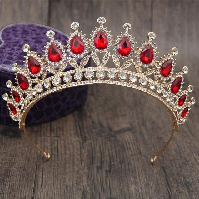 Queen Bridal Tiaras and Crowns in 15 Different Styles for Wedding or P ...