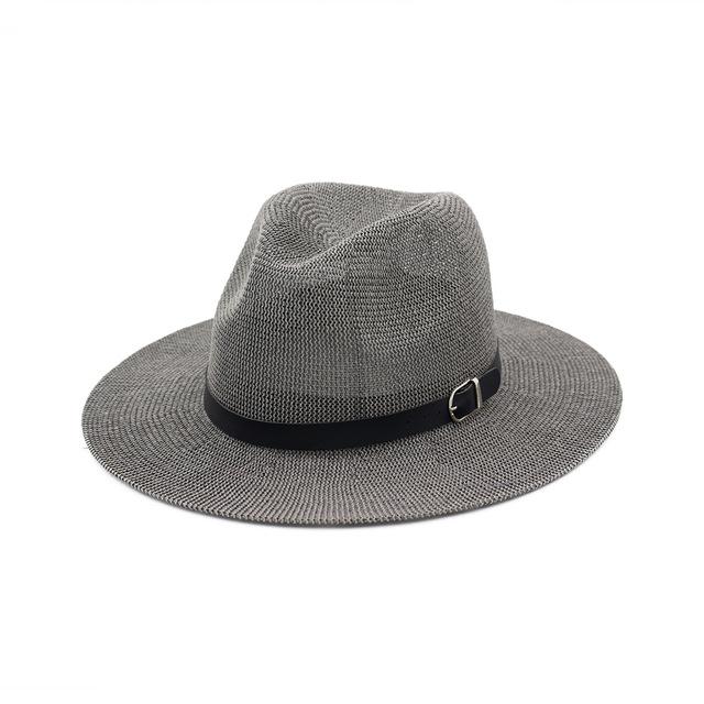 Wide Brim Straw Panama Summer Hat - Innovato Design