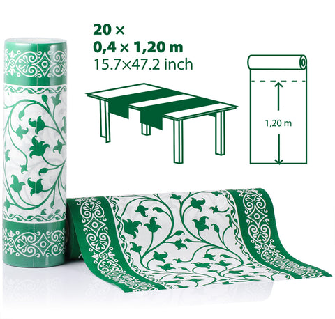 table runners green