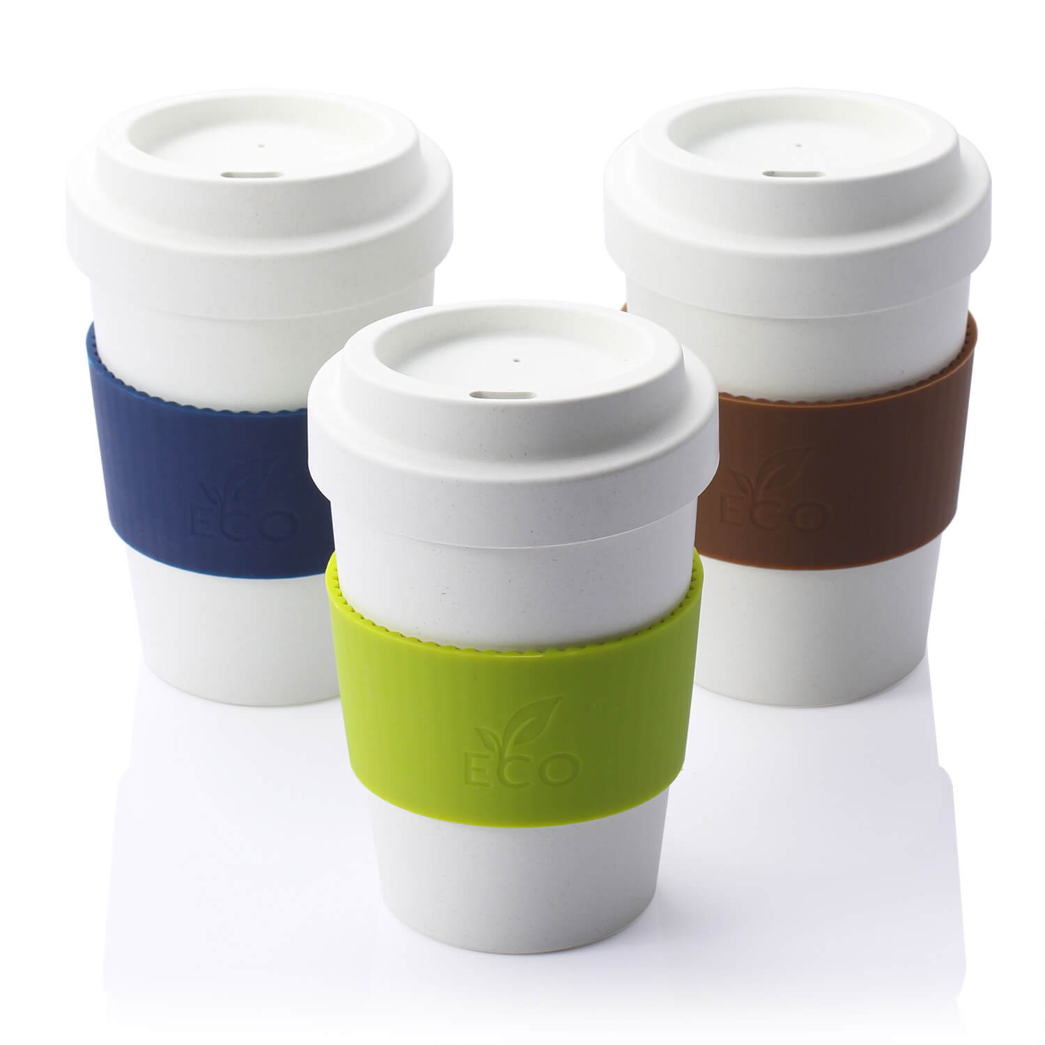 Plant-based Sustainable Deluxe Cup, Reusable Compact Coffee Mug