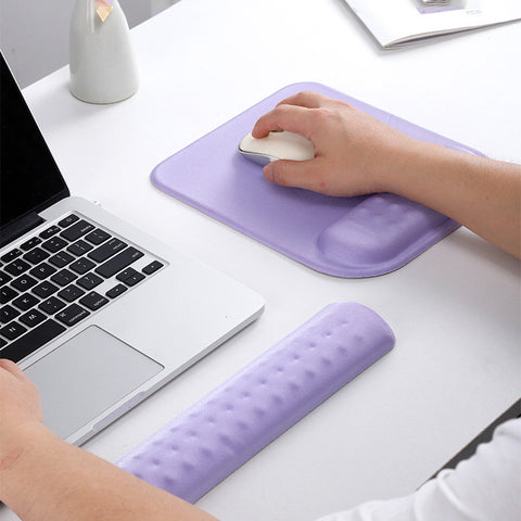 Keyboard & Mouse Wrist Rest - Purple