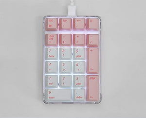 pink numpad