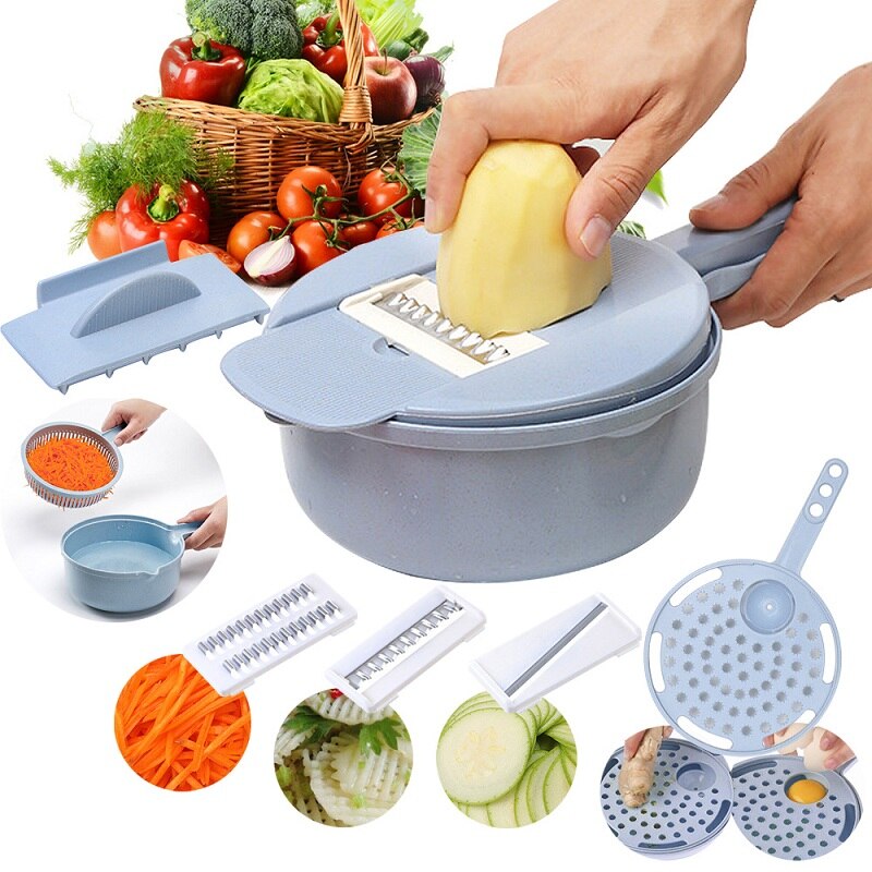 9-IN-1 MULTI-FUNCTION EASY FOOD CHOPPER – Deal4u.store