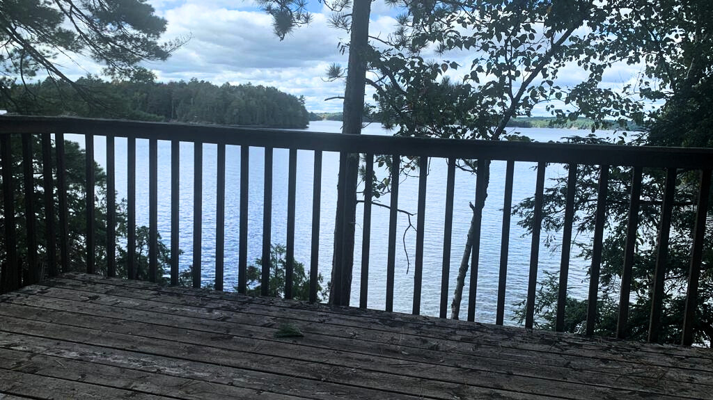 Eddis Island Cabin by MEM Interiors, view from the deck