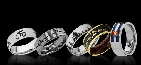 Unlocking Unique Style: Innovative Materials for Men's Wedding Bands ...