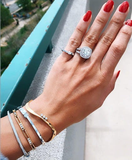 Here's How to Wear Silver and Gold Jewelry Together - Jewelry Mixed Metals  Trend Celebrity