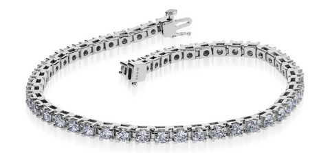 sustainable diamond tennis bracelet