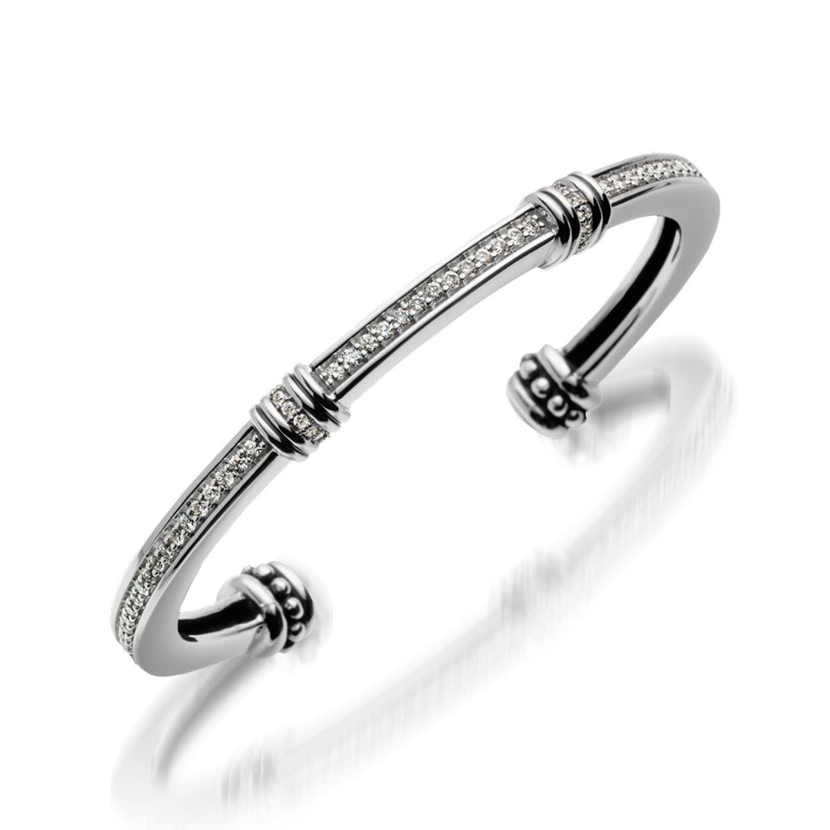 Apollo Pave Diamond Cuff Bracelet – Shop John Atencio
