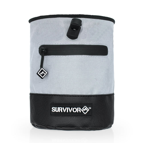  SURVIVOR Chalk Bag + Refillable Chalk Ball + Liquid