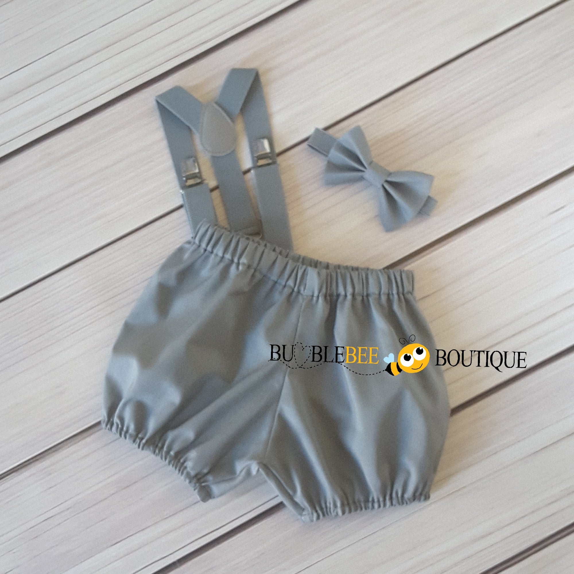 Shark Cake Smash Outfit - Bumblebee Boutique