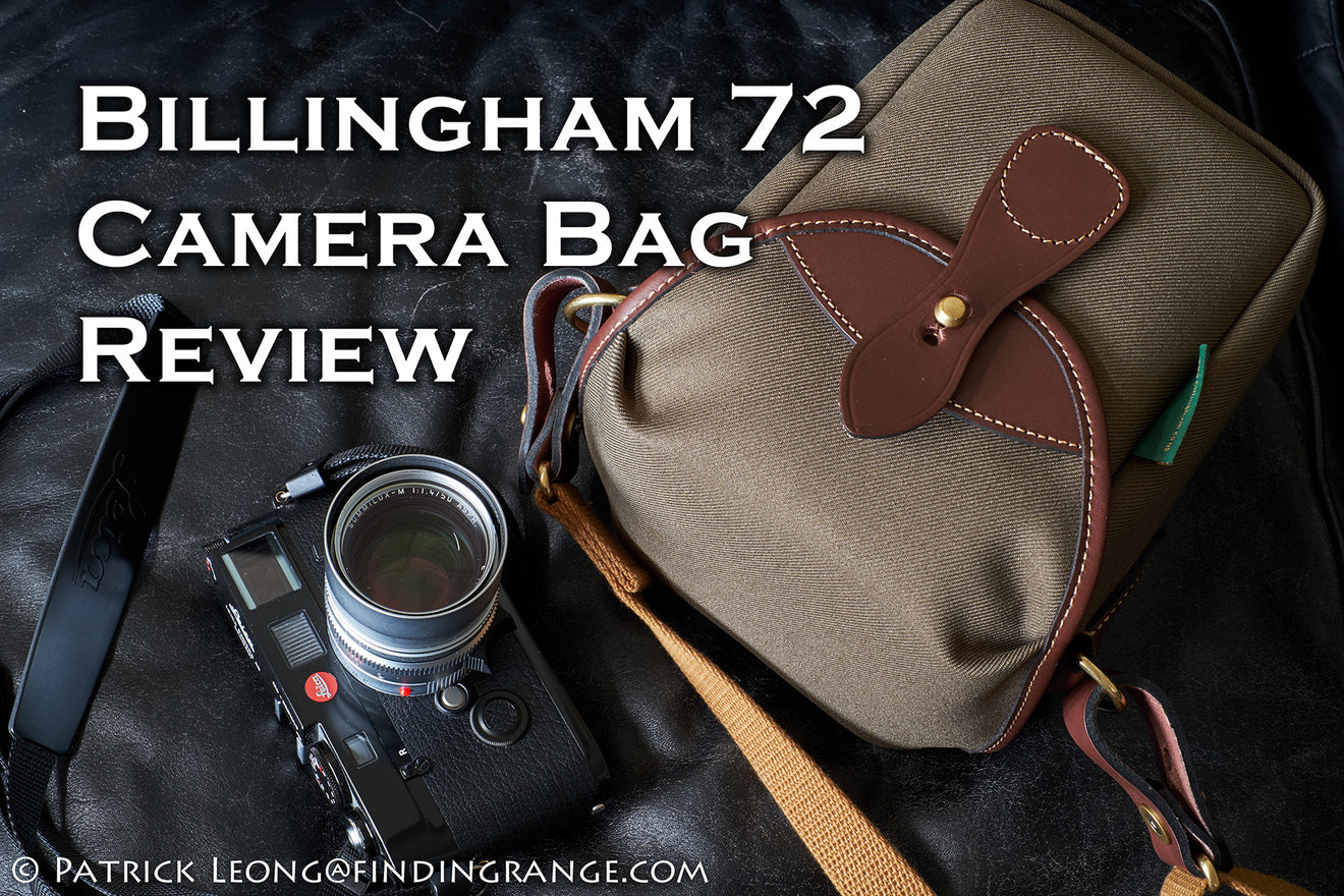 Billingham 72 Small Camera Bag (Black Canvas/Tan Leather)