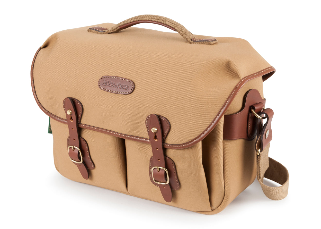 Billingham Hadley Large Pro Camera/Laptop Bag - Khaki Canvas / Tan Leather