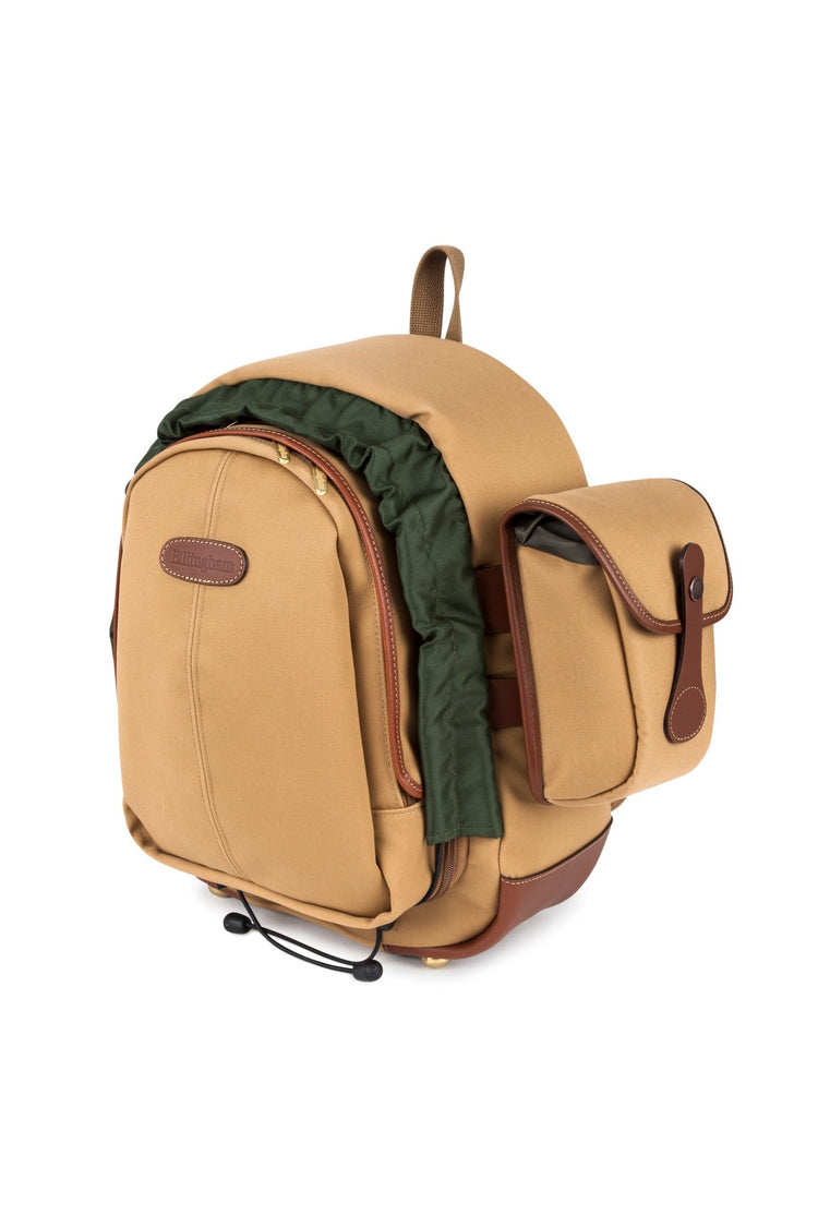 Billingham End Pockets - AVEA 8 / Khaki Canvas / Tan Leather