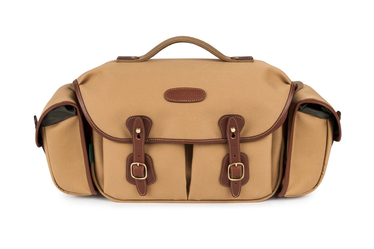 Billingham End Pockets - AVEA 8 / Khaki Canvas / Tan Leather