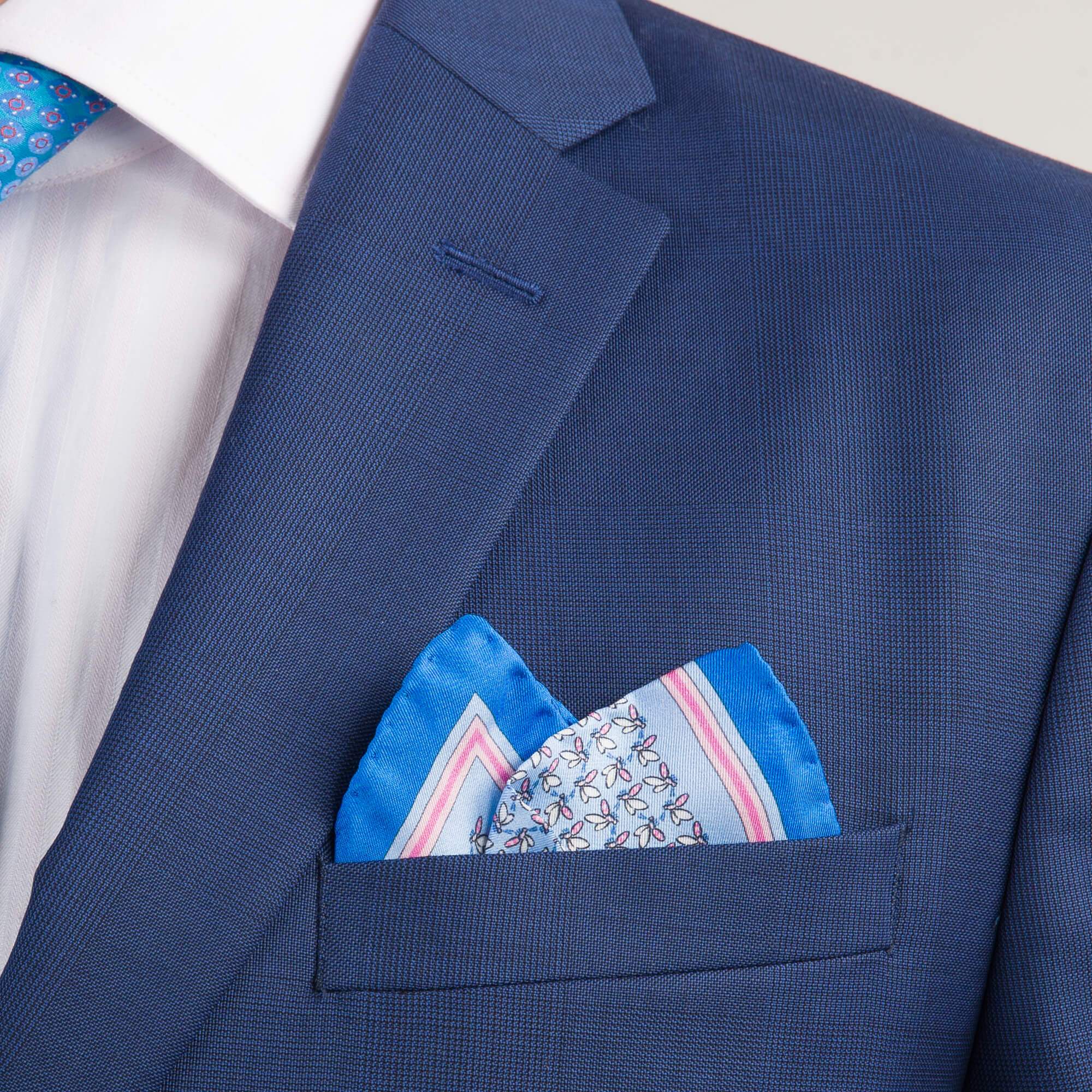 Gagliardi Vitale Barberis Canonico Napoli Blue Tonal Check Suit Bortex Fine Tailoring