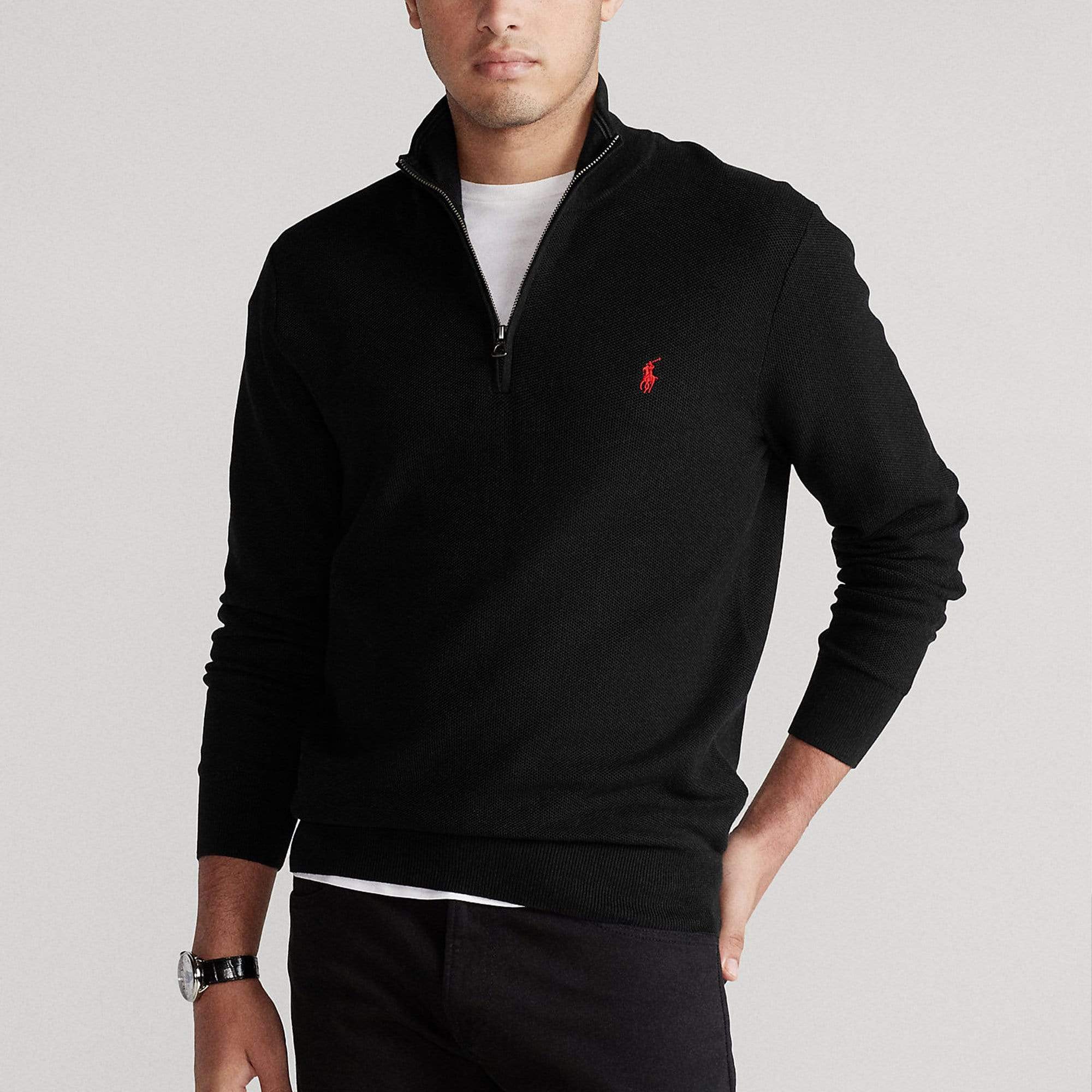 half zip ralph lauren jumper