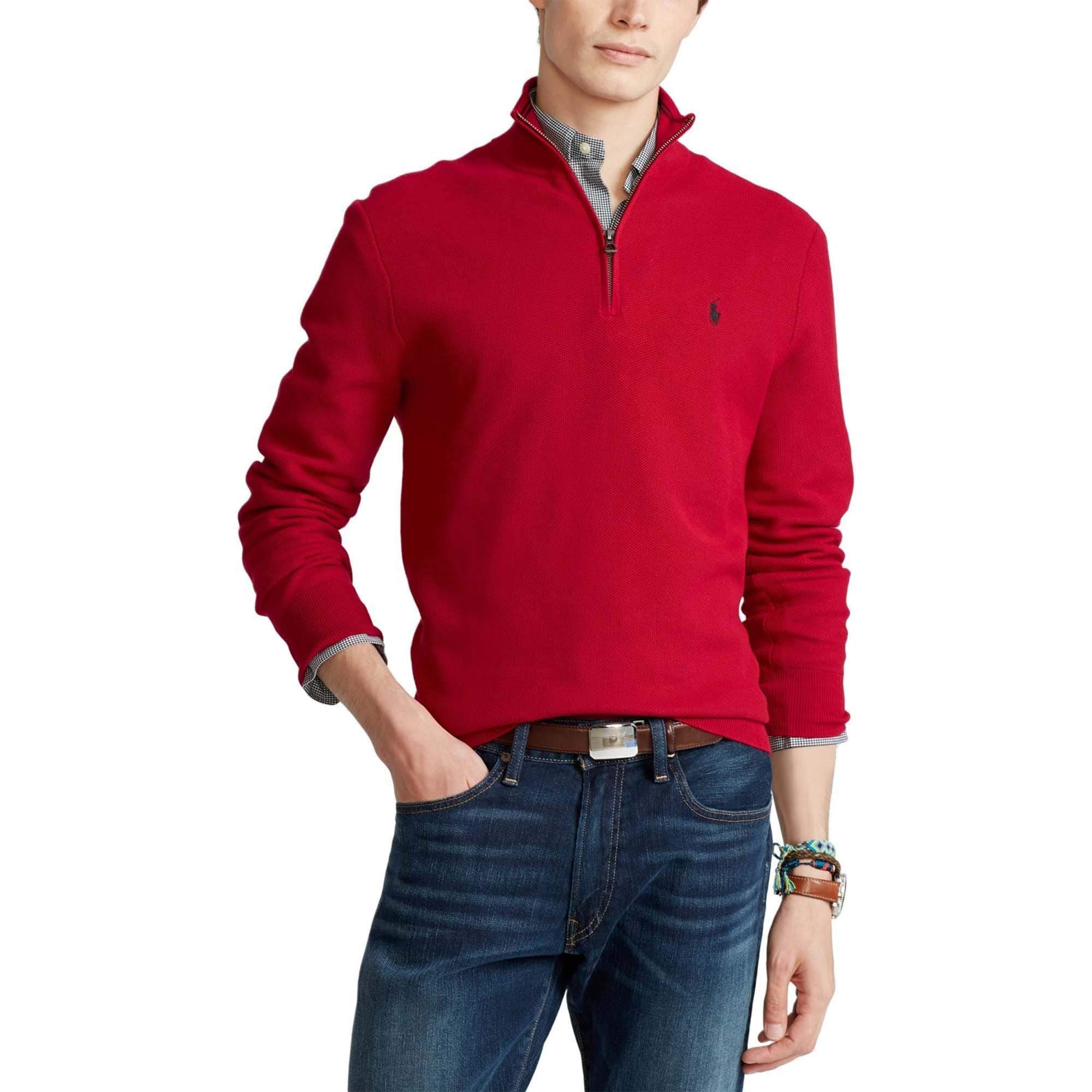 half zip ralph lauren jumper