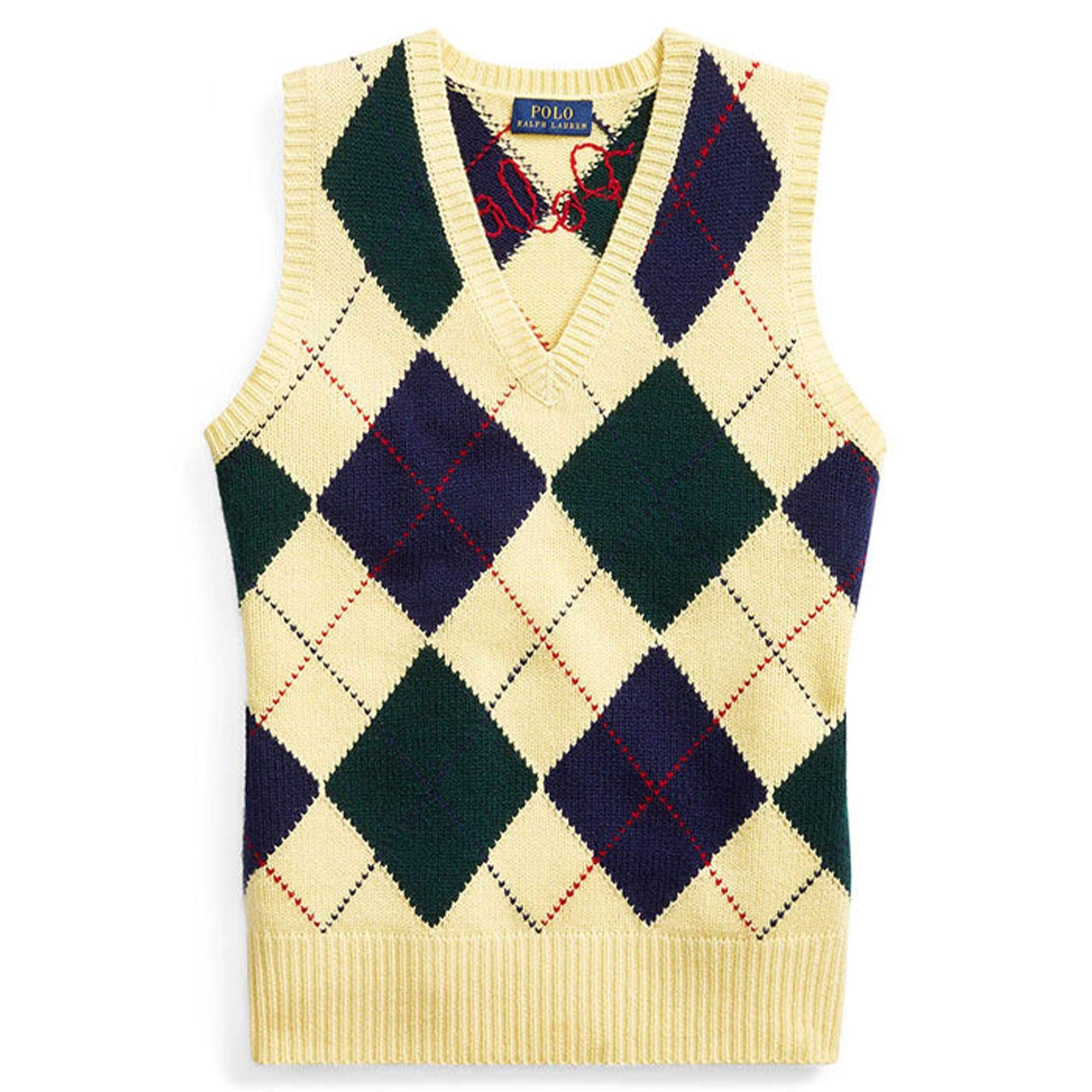 ralph lauren sleeveless jumper